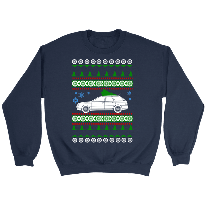 German Car Audi RS2 Avant Ugly Christmas Sweater, hoodie and long sleeve t-shirt sweatshirt