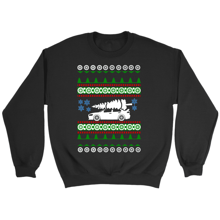 Lancer Evo 10 white tree Ugly Christmas Sweater, Hoodie and long sleeve T-shirt sweatshirt