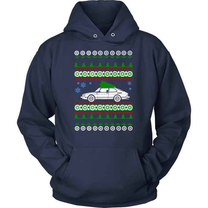 Saab 900 Ugly Christmas Sweater, hoodie and long sleeve t-shirt sweatshirt