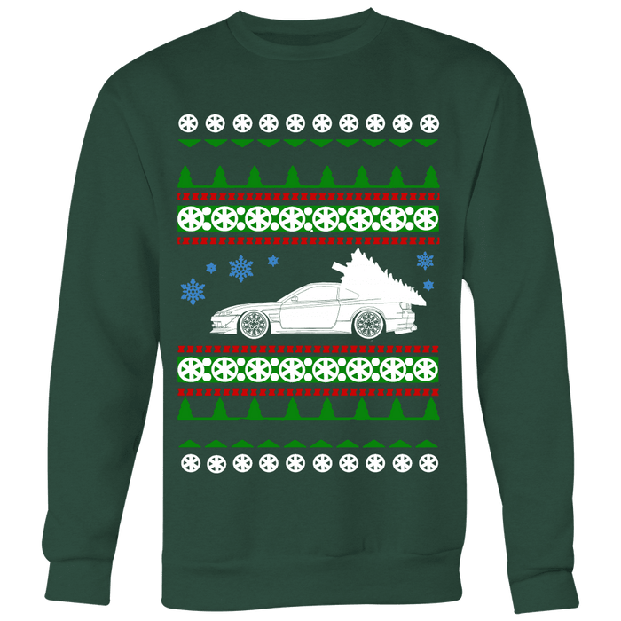 Nissan Silvia S15 240sx Ugly Christmas Sweater, hoodie and long sleeve t-shirt sweatshirt