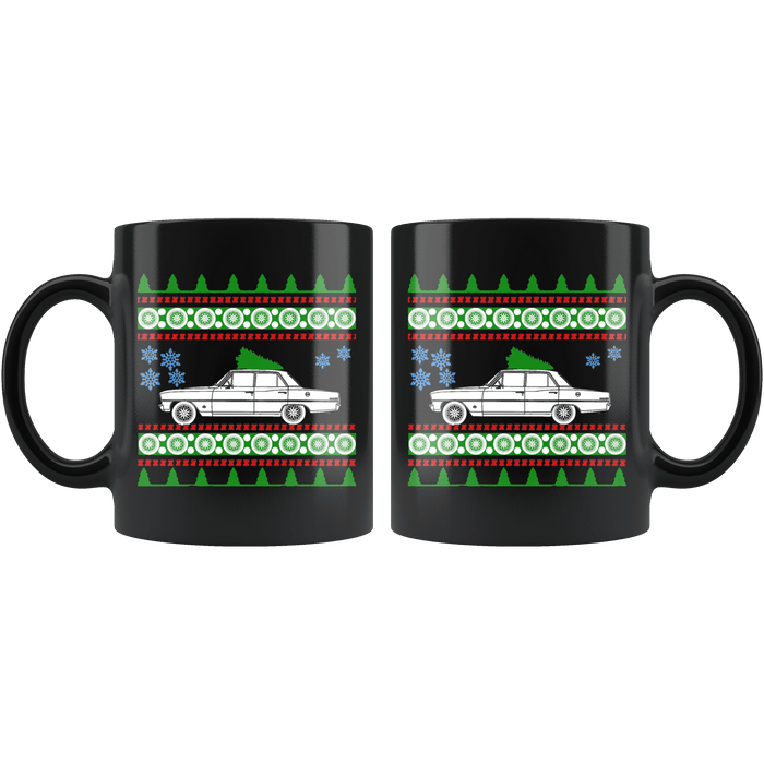 1966 Chevy Nova Christmas Sweater Mug