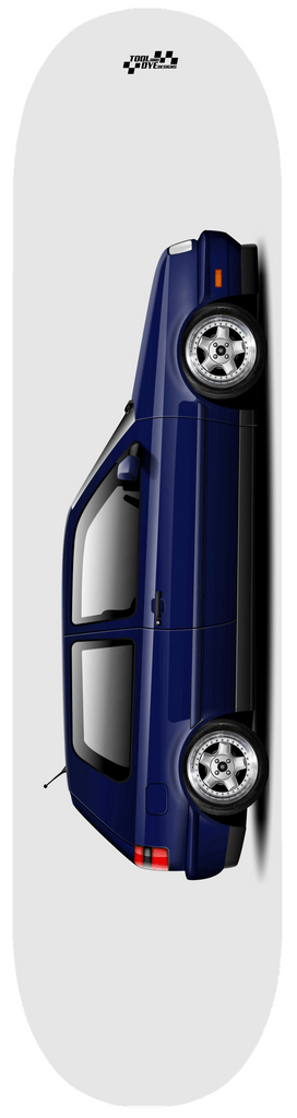 Car Art MK3 GTI Windsor Blue Skateboard Deck V1