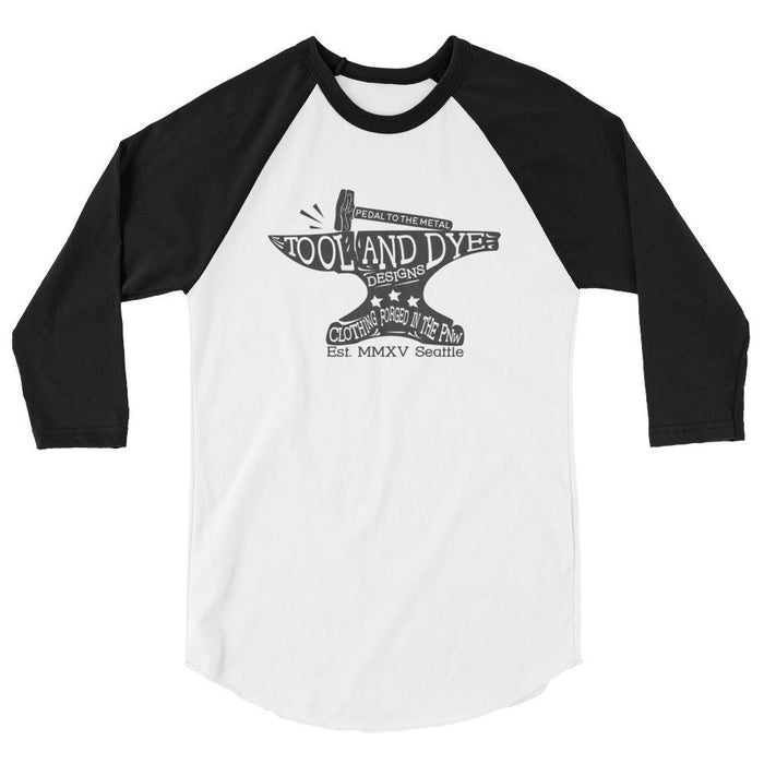 Pedal to the Metal 3/4 sleeve raglan shirt 50/50