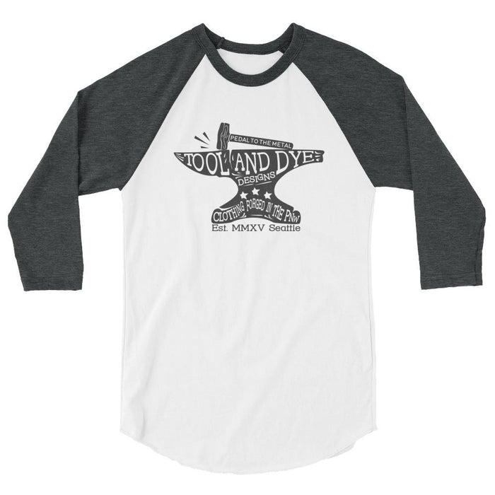 Pedal to the Metal 3/4 sleeve raglan shirt 50/50