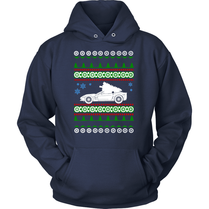 C6 Corvette Ugly Christmas Sweater, hoodie and long sleeve t-shirt NEW sweatshirt