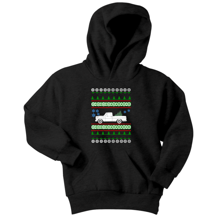 1967 F100 Truck Youth Hoodie Ugly Christmas Sweater