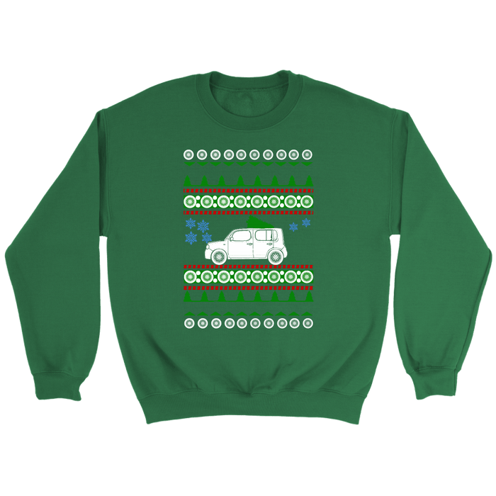 Nissan Cube Ugly Christmas Sweater Sweatshirt