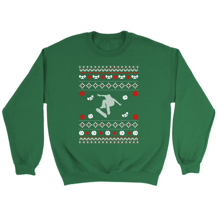 Skateboarding Ugly Christmas Sweater new for 2021