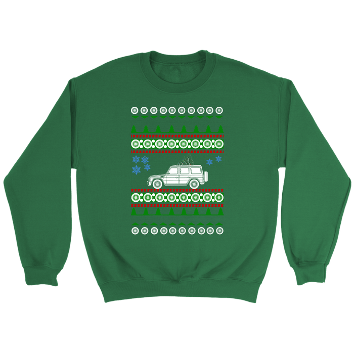 Mercedes G500 G Wagon Ugly Christmas Sweater