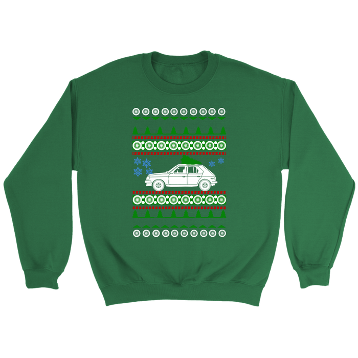 Hot hatch Omni GLH Turbo american car or truck like a  ugly Christmas Sweatshirt sweatshirt