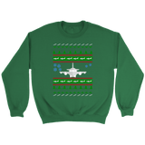 Commercial Airliner Ugly Christmas Sweater