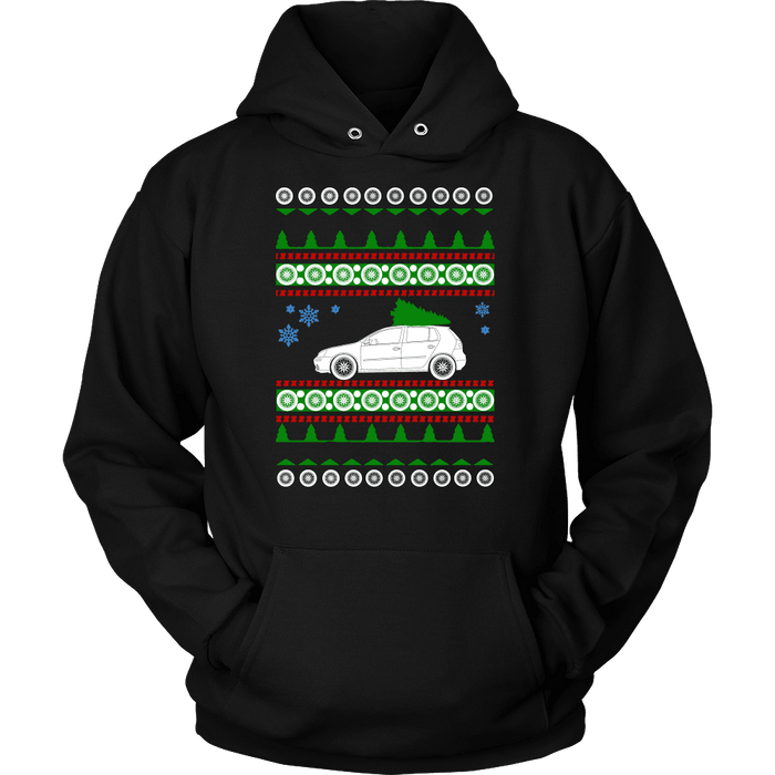 German Car like car like a MK5 GTI Golf 4 door Ugly Christmas Sweater, hoodie and long sleeve t-shirt sweatshirt