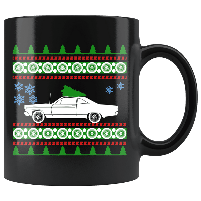 1967 Ford Fairlane Ugly Christmas Sweater Mug