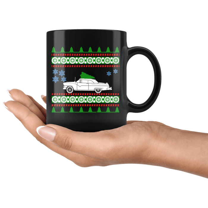 1955 Ford Sunliner Ugly Christmas Sweater Mug