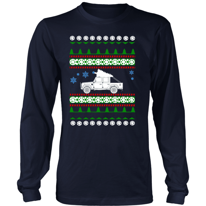 Land Rover Defender 110 Ugly Christmas Sweater, hoodie and long sleeve t-shirt sweatshirt