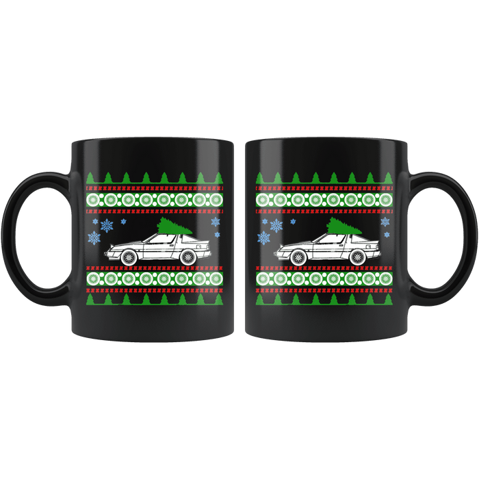 Mitsubishi Starion TSI Ugly Christmas Sweater Mug