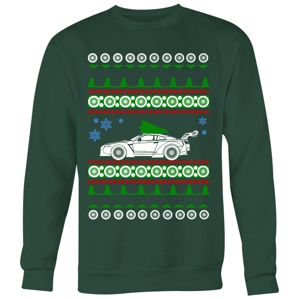 Nissan R35 GTR widebody Ugly Christmas Sweater, hoodie and long sleeve t-shirt sweatshirt