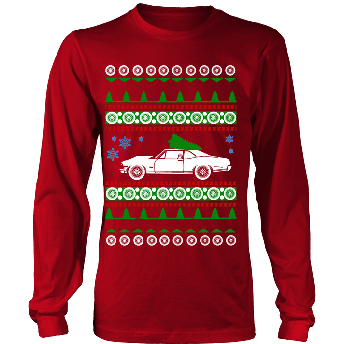 Chevy Nova Ugly Christmas "Sweater" long sleeve t-shirt sweatshirt