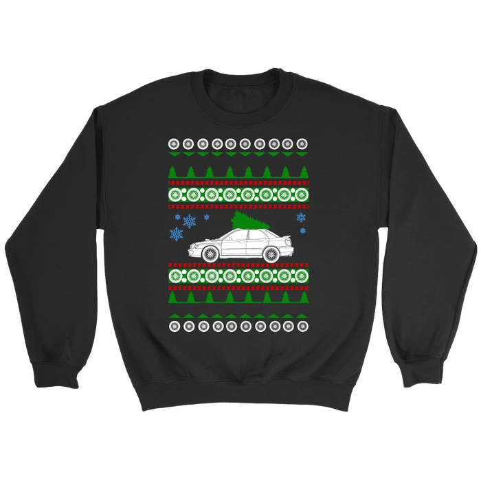 Japanese Car WRX STI Bugeye Bug eye Ugly Christmas Sweater, hoodie and long sleeve t-shirt sweatshirt