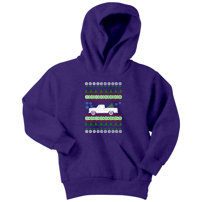 1967 F100 Truck Youth Hoodie Ugly Christmas Sweater