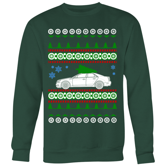 Cadillac CTS-V Ugly Christmas Sweater, hoodie and long sleeve t-shirt sweatshirt