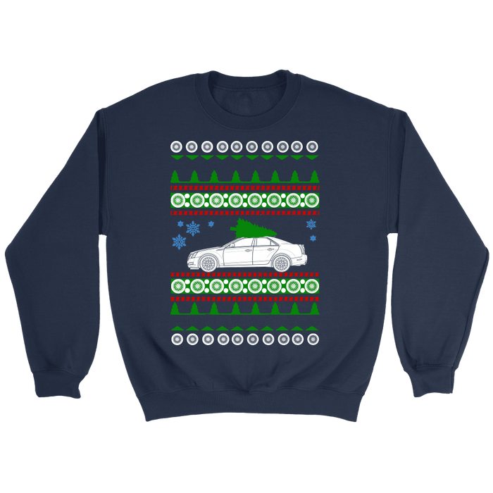 Cadillac CTS-V Ugly Christmas Sweater, hoodie and long sleeve t-shirt sweatshirt