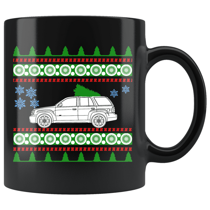 2006 Chevy Trailblazer SS Ugly Christmas Sweater Mug