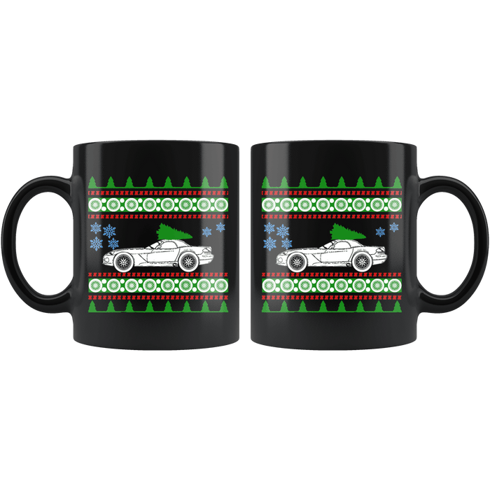 Car like a Third Generation Viper Ugly Christmas Sweater Mug