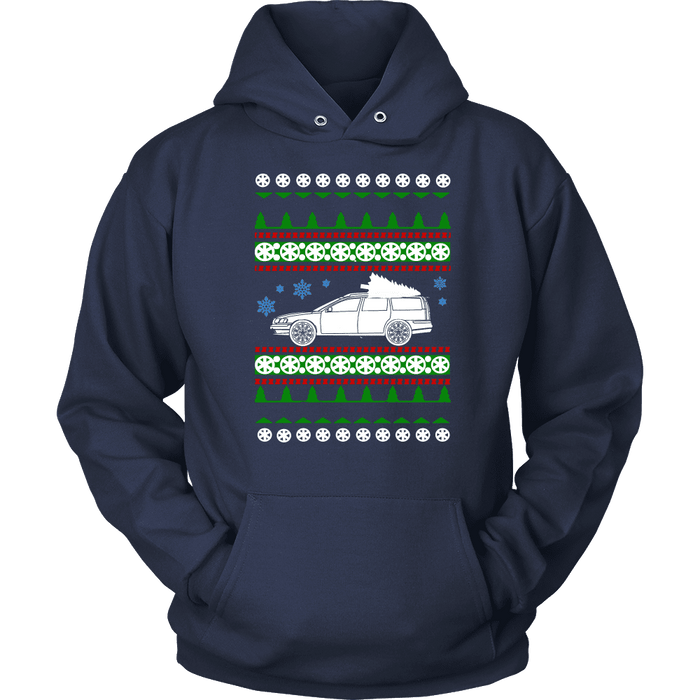 Swedish Car like a  V70R Ugly Christmas Sweater hoodie and long sleeve t-shirt XC70 sweatshirt