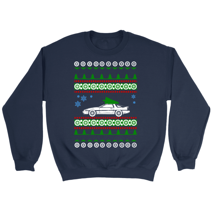 Toyota Supra mk3 Ugly Christmas Sweater, hoodie and long sleeve t-shirt sweatshirt