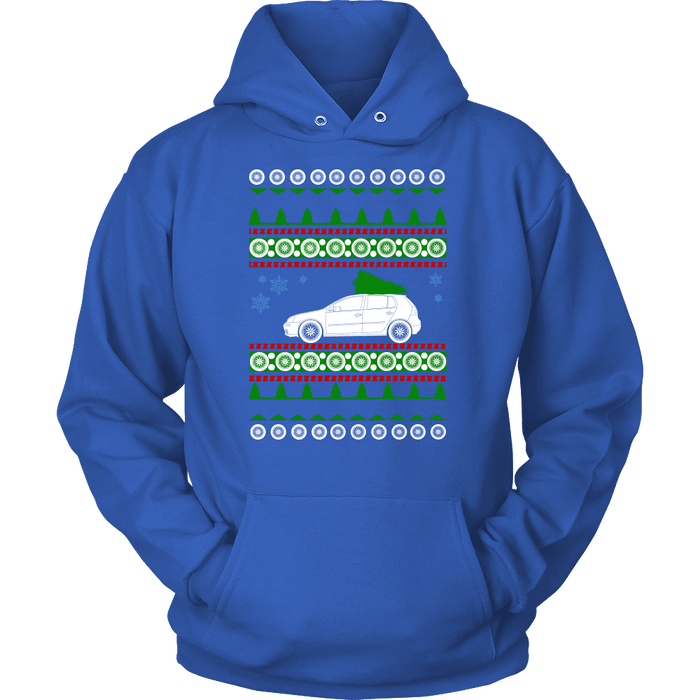 German Car like car like a MK5 GTI Golf 4 door Ugly Christmas Sweater, hoodie and long sleeve t-shirt sweatshirt