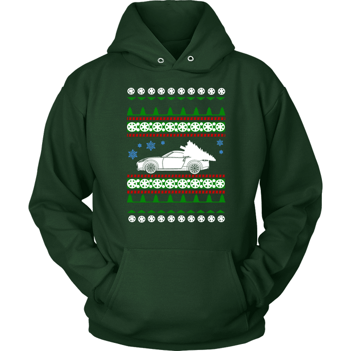 Nissan 370Z Ugly Christmas Sweater Hoodie and long sleeve T-shirt sweatshirt