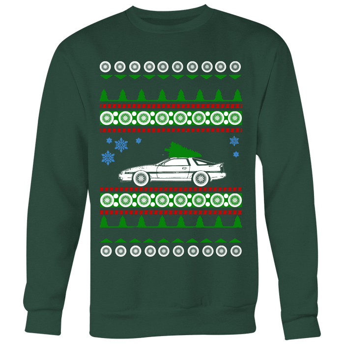 Toyota Supra mk3 Ugly Christmas Sweater, hoodie and long sleeve t-shirt sweatshirt