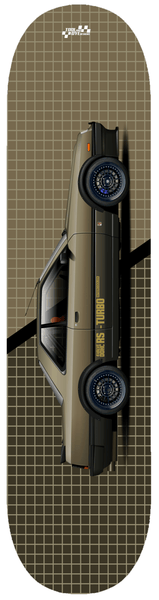 Car Art Nissan R30 Skyline RS-Turbo Skateboard Deck 7-Ply Canadian Hard Rock Maple V4