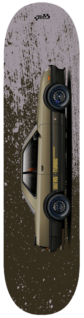 Car Art Nissan R30 Skyline RS-Turbo Skateboard Deck 7-Ply Canadian Hard Rock Maple V5