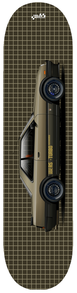 Art Nissan R30 Skyline RS-Turbo Skateboard Deck 7-Ply Canadian Hard Rock Maple V3