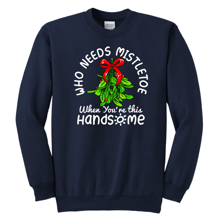 Who needs mistletoe when you're this handsome ugly christmas sweater