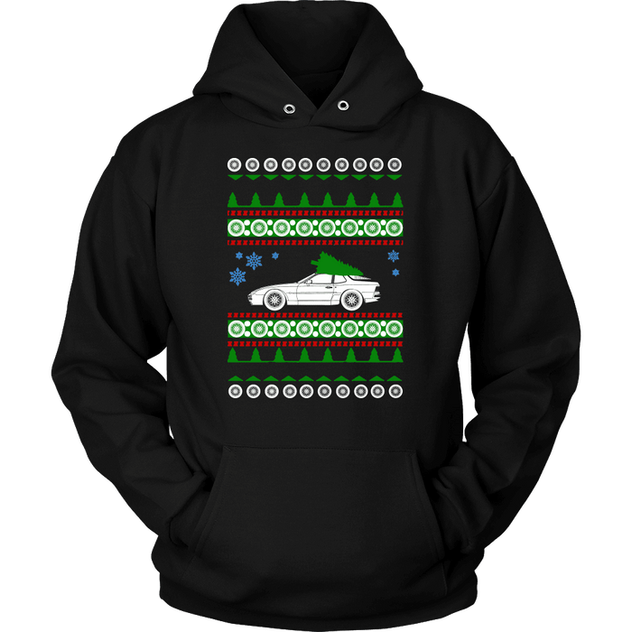 German Car Porsche style 944 951 Turbo Ugly Christmas Sweater Hoodie and Long Sleeve T-shirt sweatshirt