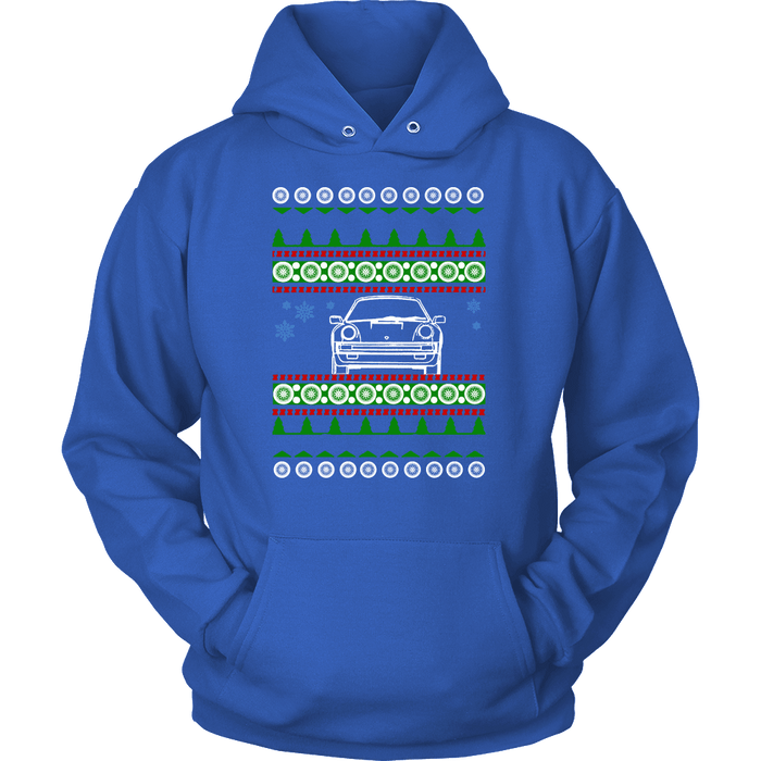 German Car Porsche 911 Turbo Ugly Christmas Sweater, hoodie and long sleeve t-shirt front view sweatshirt