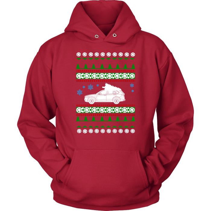 German Car SUV BMW X5 Ugly Christmas Sweater sweatshirt