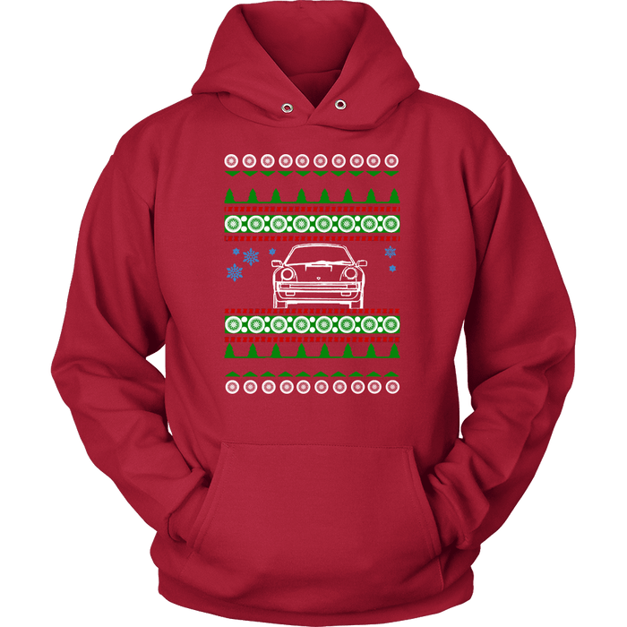 German Car Porsche 911 Turbo Ugly Christmas Sweater, hoodie and long sleeve t-shirt front view sweatshirt