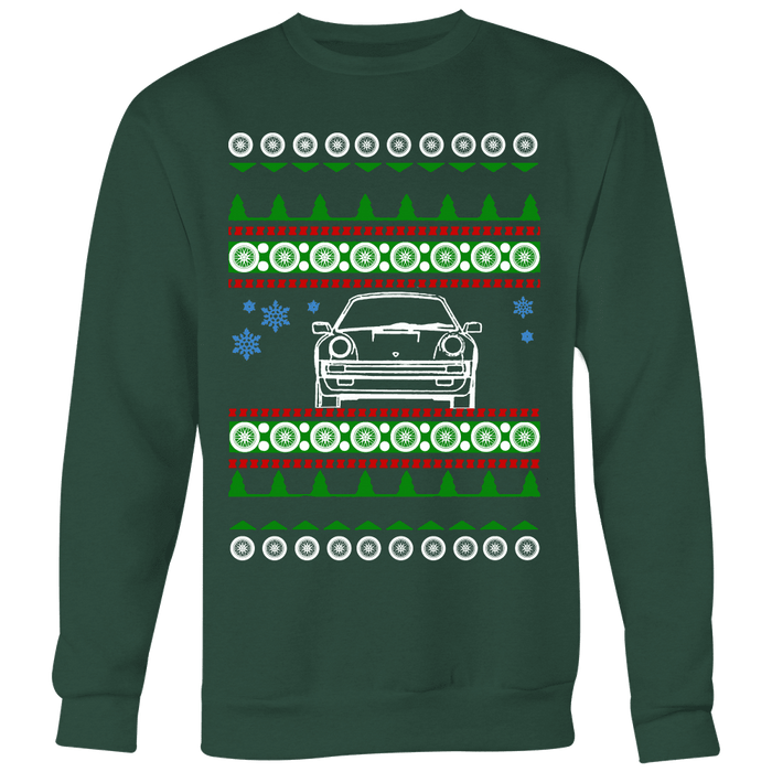 German Car Porsche 911 Turbo Ugly Christmas Sweater, hoodie and long sleeve t-shirt front view sweatshirt