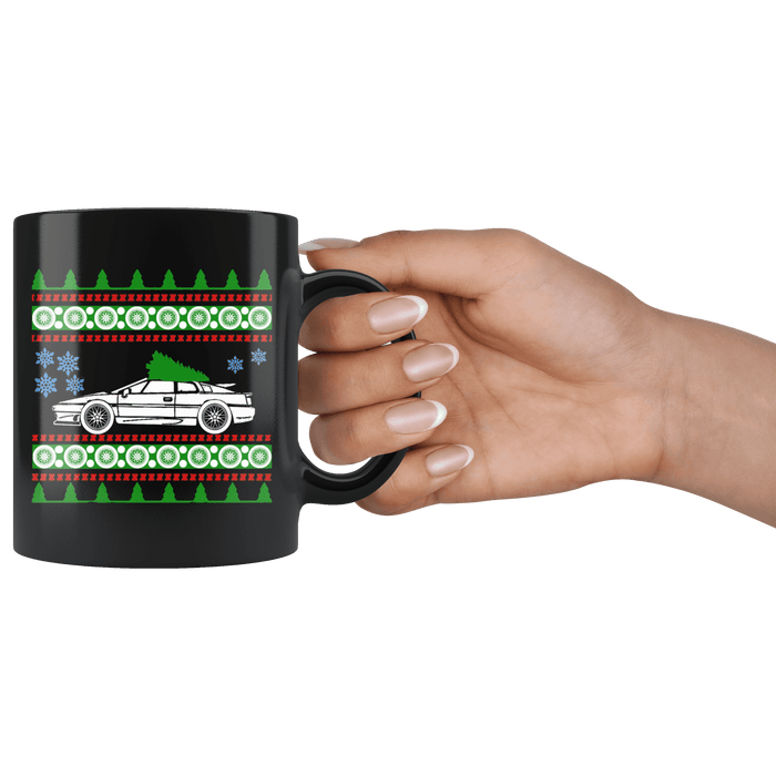 1993 Lotus Esprit Turbo Ugly Christmas Sweater Mug