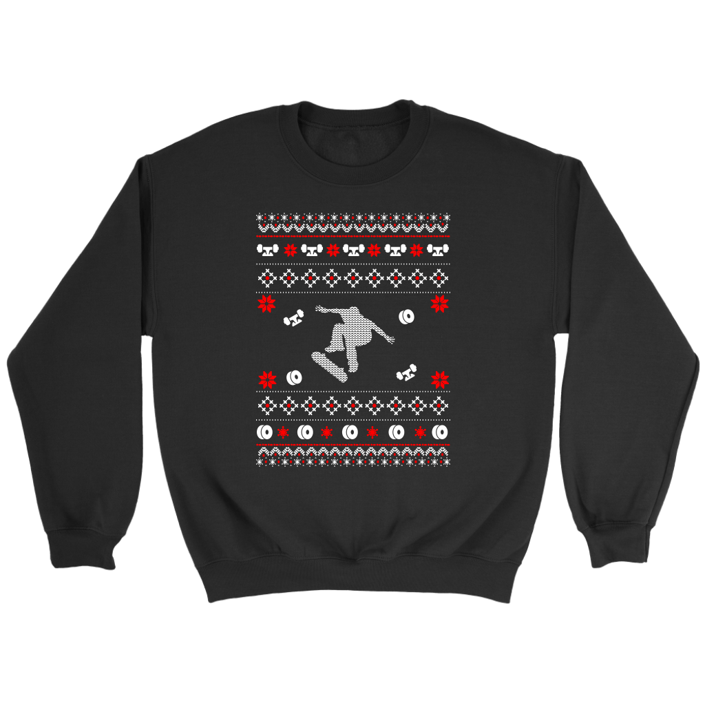 Skateboarding Ugly Christmas Sweater new for 2021