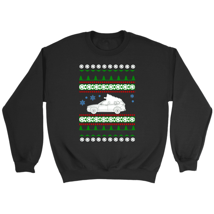 German Car SUV BMW X5 Ugly Christmas Sweater sweatshirt