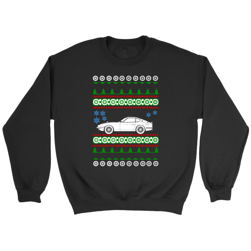 Datsun 240Z no tree ugly christmas sweater sweatshirt