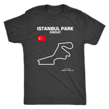 Istanbul Park Circuit Track Outline Series T-shirt and Hoodie