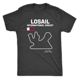 Losail International Circuit Qatar Race Track Outline Series T-shirt or Hoodie