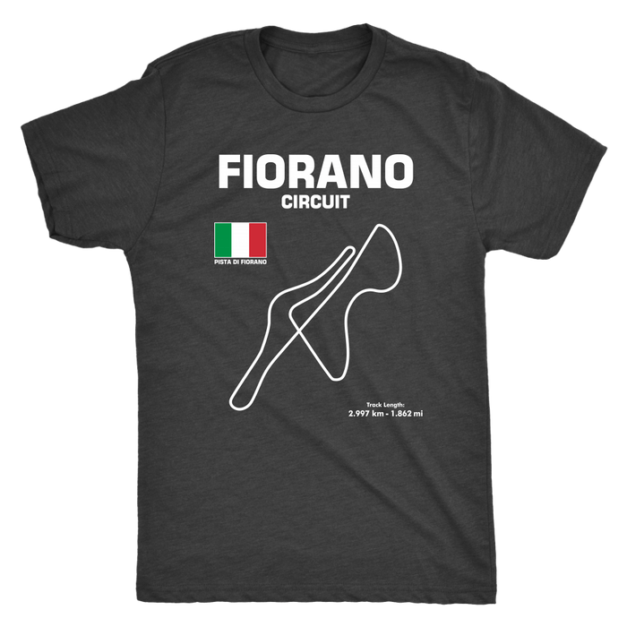 Fiorano Circuit Race Track Outline Series T-shirt or Hoodie