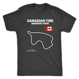 Canadian Tire Motorsport Mosport Park Track Outline Series T-shirt and Hoodie